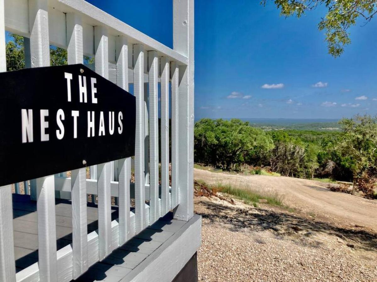 Nest - Texas Tiny House With A Big View Spring Branch Exterior foto
